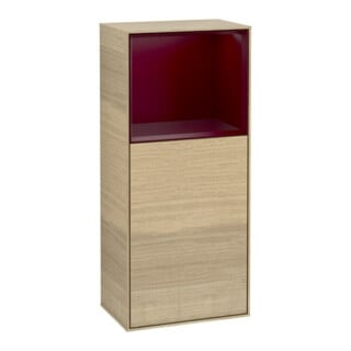 V&B Seitenschrank Finion 41,8x93,6cm, li, Reg ob Peo m, Oa Veneer