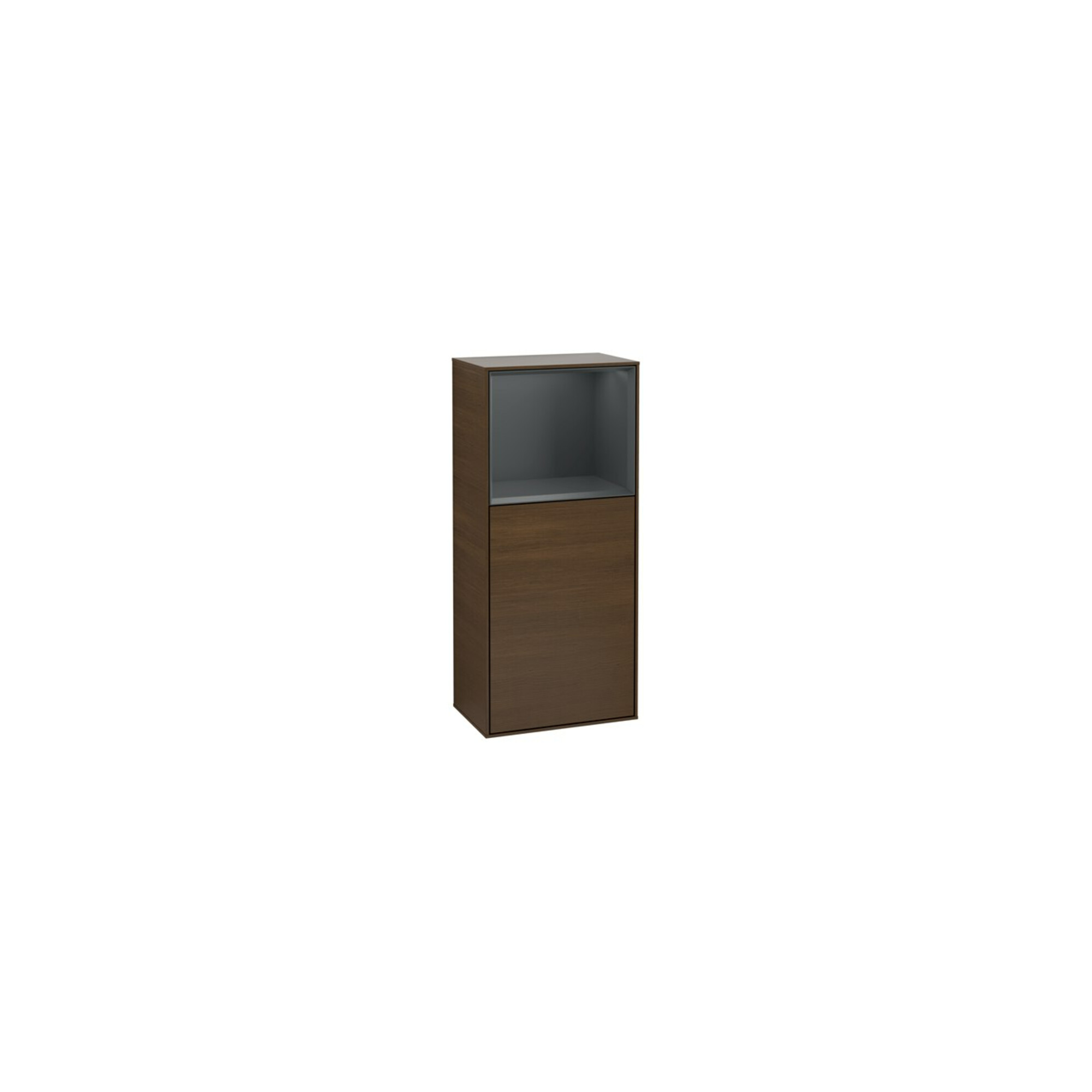 V&B Seitenschrank Finion 41,8x93,6cm, r, Reg ob md bl. m, wal ven ; Villeroy & Boch