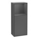 V&B Seitenschrank Finion 41,8x93,6cm, r, Rg o A m, Anthrac. m-1