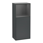 V&B Seitenschrank Finion 41,8x93,6cm, r, Rg o A m, md bl. m Lac