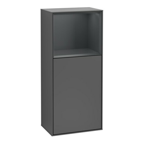 V&B Seitenschrank Finion 41,8x93,6cm, r, Rg o md b m, Anthrac. m