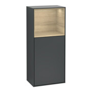 V&B Seitenschrank Finion 41,8x93,6cm, r, Rg o Oa ven, md b m Lac
