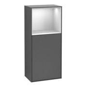 V&B Seitenschrank Finion 41,8x93,6cm, r, Rg o Oli. m, si Gr m Lac
