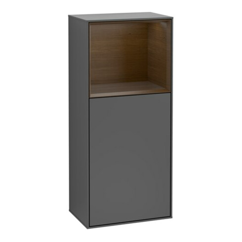 V&B Seitenschrank Finion 41,8x93,6cm, r, Rg o wal ven, Anthrac. m