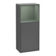 V&B Seitenschrank Finion 41,8x93,6cm, r, Rg ob Oli. m, Anthrac. m-1
