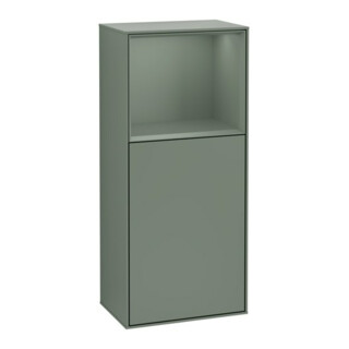 V&B Seitenschrank Finion 41,8x93,6cm, r, Rg ob Oli. m, Oli. m Lac