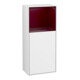 V&B Seitenschrank Finion 41,8x93,6cm, r, Rg ob Peo m, glo wh. Lac-1
