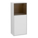 V&B Seitenschrank Finion 41,8x93,6cm, r, Rg ob wal ven, wh. m Lac-1