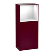 V&B Seitenschrank Finion 41,8x93,6cm, re, Reg ob glo wh., Peo m