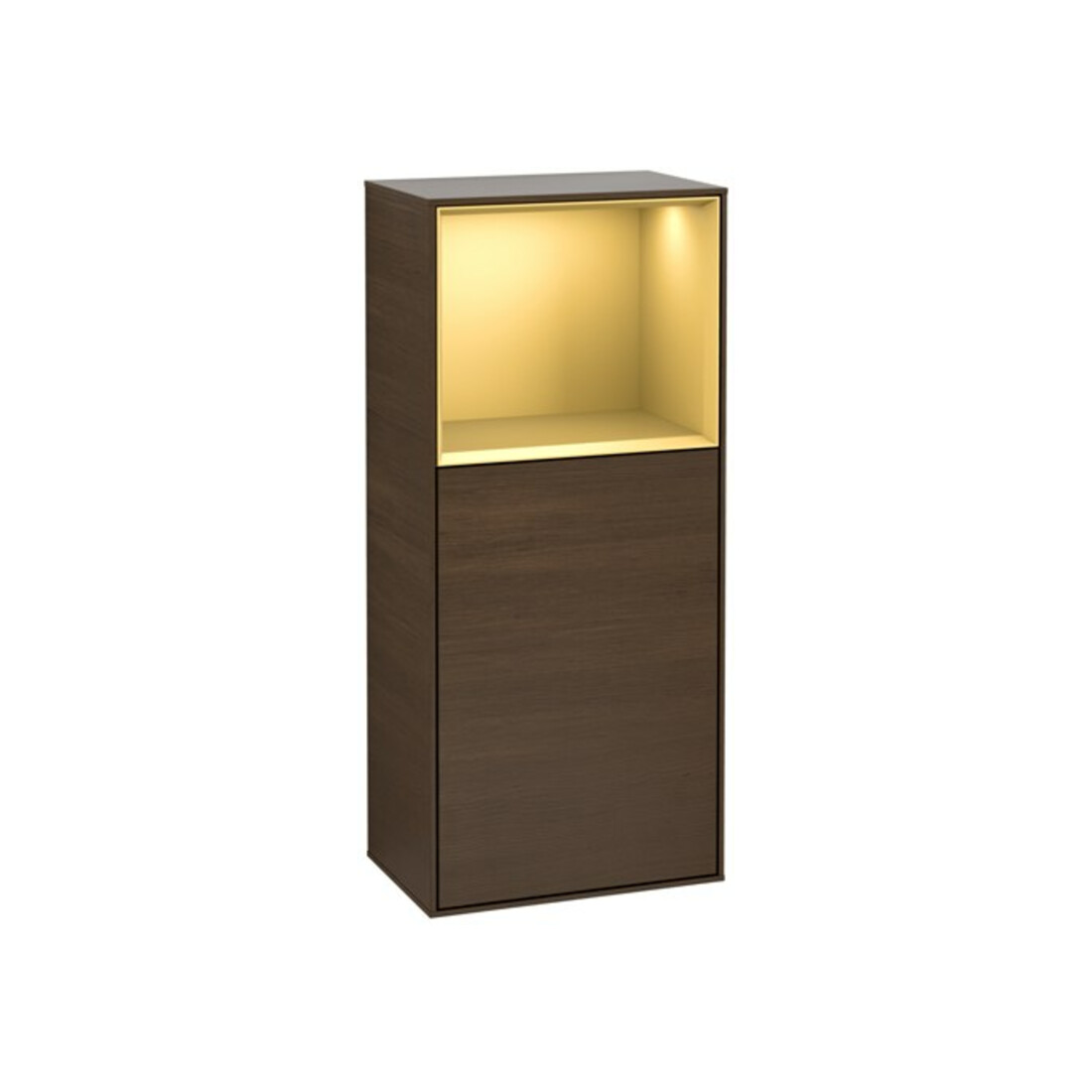 V&B Seitenschrank Finion 41,8x93,6cm, re, Reg ob gol m, wal ven