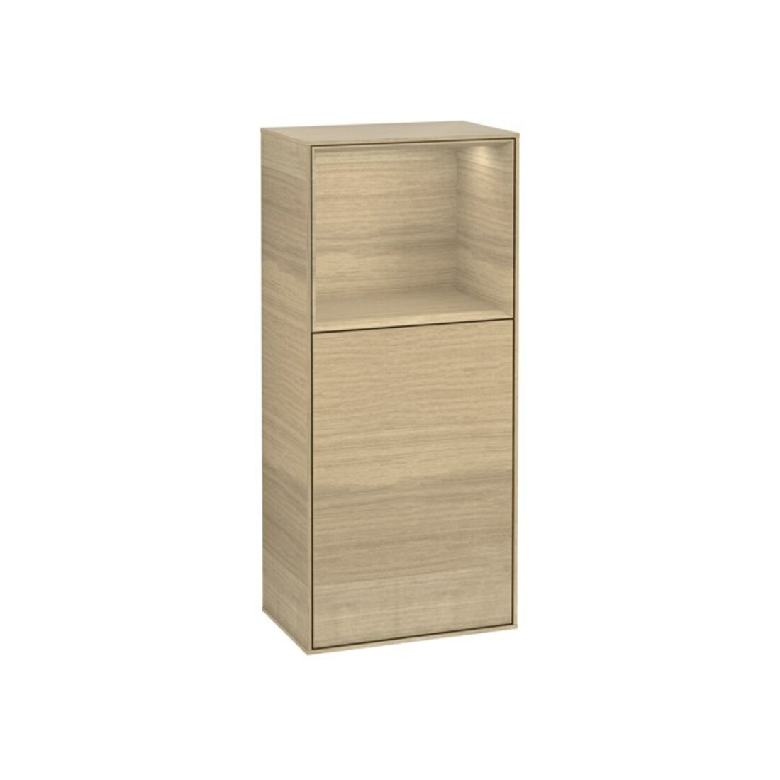 V&B Seitenschrank Finion 41,8x93,6cm, re, Reg ob Oa ven, Oa ven