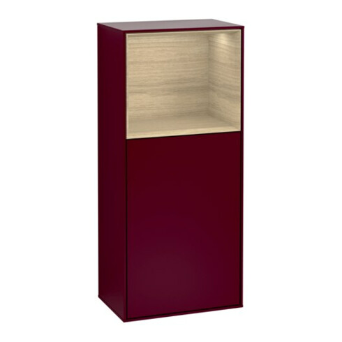 V&B Seitenschrank Finion 41,8x93,6cm, re, Reg ob Oa ven, Peo Matt