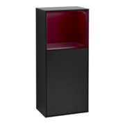 V&B Seitenschrank Finion 41,8x93,6cm, re, Reg ob Peo m, bla m Lac