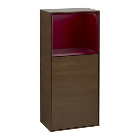 V&B Seitenschrank Finion 41,8x93,6cm, re, Reg ob Peo m, wal ven