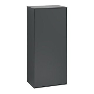 V&B Seitenschrank Finion 41,8x93,6x27cm, Anschl re, md bl. m Lac