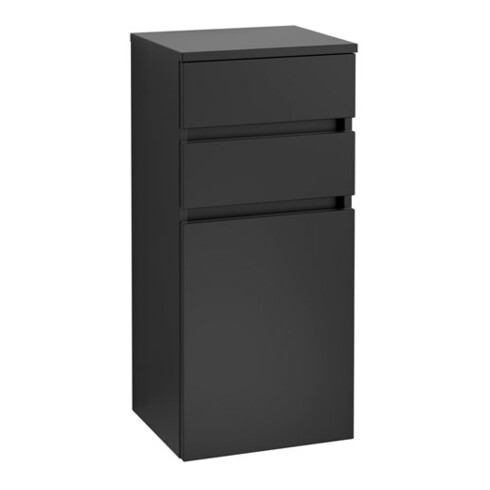 V&B Seitenschrank Legato 40x87x35cm, Anschl li, bl Matt Lacquer