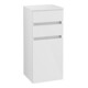V&B Seitenschrank Legato 40x87x35cm, Anschlag links, Glossy White-1
