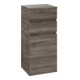 V&B Seitenschrank Legato 40x87x35cm, Anschlag links, Stone Oak-1