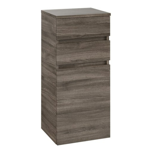 V&B Seitenschrank Legato 40x87x35cm, Anschlag links, Stone Oak