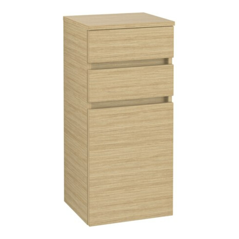 V&B Seitenschrank Legato 40x87x35cm, Anschlag rechts, Nordic Oak