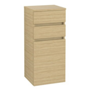 V&B Seitenschrank Legato 40x87x35cm, Anschlag rechts, Nordic Oak