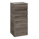 V&B Seitenschrank Legato 40x87x35cm, Anschlag rechts, Stone Oak-1