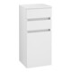 V&B Seitenschrank Legato 40x87x35cm, Anschlag rechts, White Matt-1