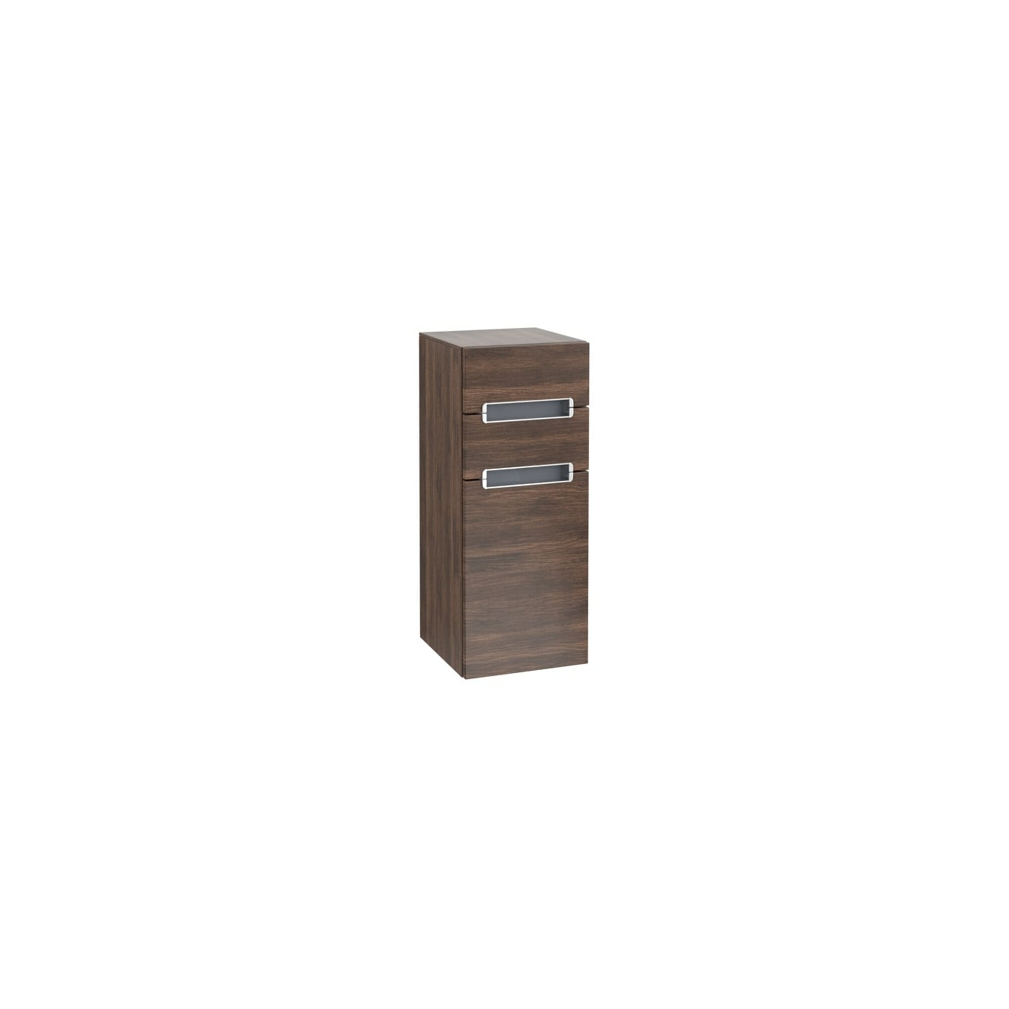 V&B Seitenschrank Subway 2.0 35,6x85,7cm, L, Gr cr, gr, Ariz. oak ; Villeroy & Boch