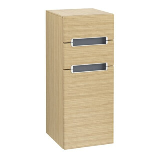 V&B Seitenschrank Subway 2.0 35,6x85,7cm, L, Gr cr, gr, Nord oak