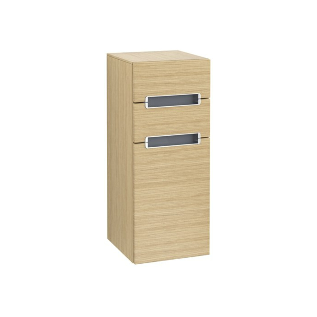 V&B Seitenschrank Subway 2.0 35,6x85,7cm, L, Gr cr, gr, Nord oak