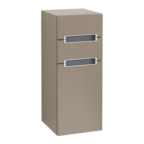 V&B Seitenschrank Subway 2.0 35,6x85,7cm, L, Gr cr, gr, truffle Gr