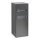 V&B Seitenschrank Subway 2.0 35,6x85,7cm, li, Gr. chr, we, bl ma Lac-1