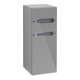 V&B Seitenschrank Subway 2.0 35,6x85,7cm, li, Gr. chr, we, glo grey-1