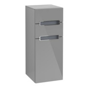 V&B Seitenschrank Subway 2.0 35,6x85,7cm, re, Gr. chr, we, glo grey