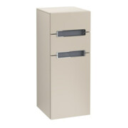 V&B Seitenschrank Subway 2.0 35,6x85,7cm, re, Gr. chr, we, soft grey