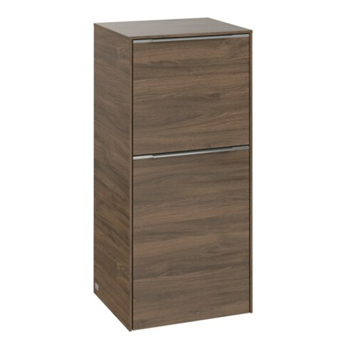 V&B Seitenschrank Subway 3.0 40x86x36,2cm, Sch L/Gr Alu gl, Ariz. Oa