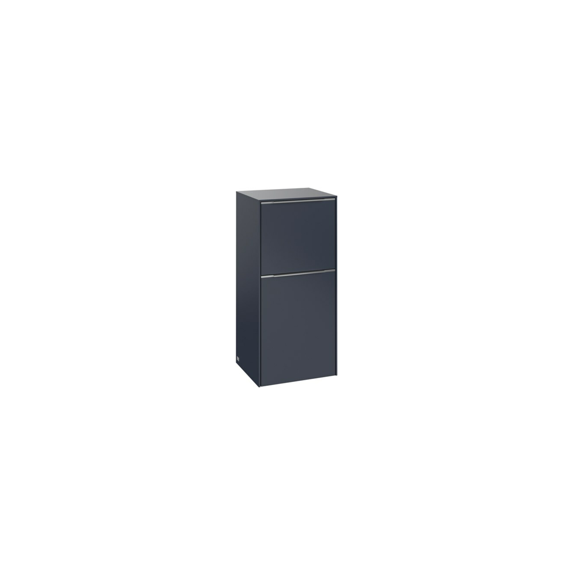 V&B Seitenschrank Subway 3.0 40x86x36,2cm, Sch L/Gr Alu gl, Mar bl. ; Villeroy & Boch