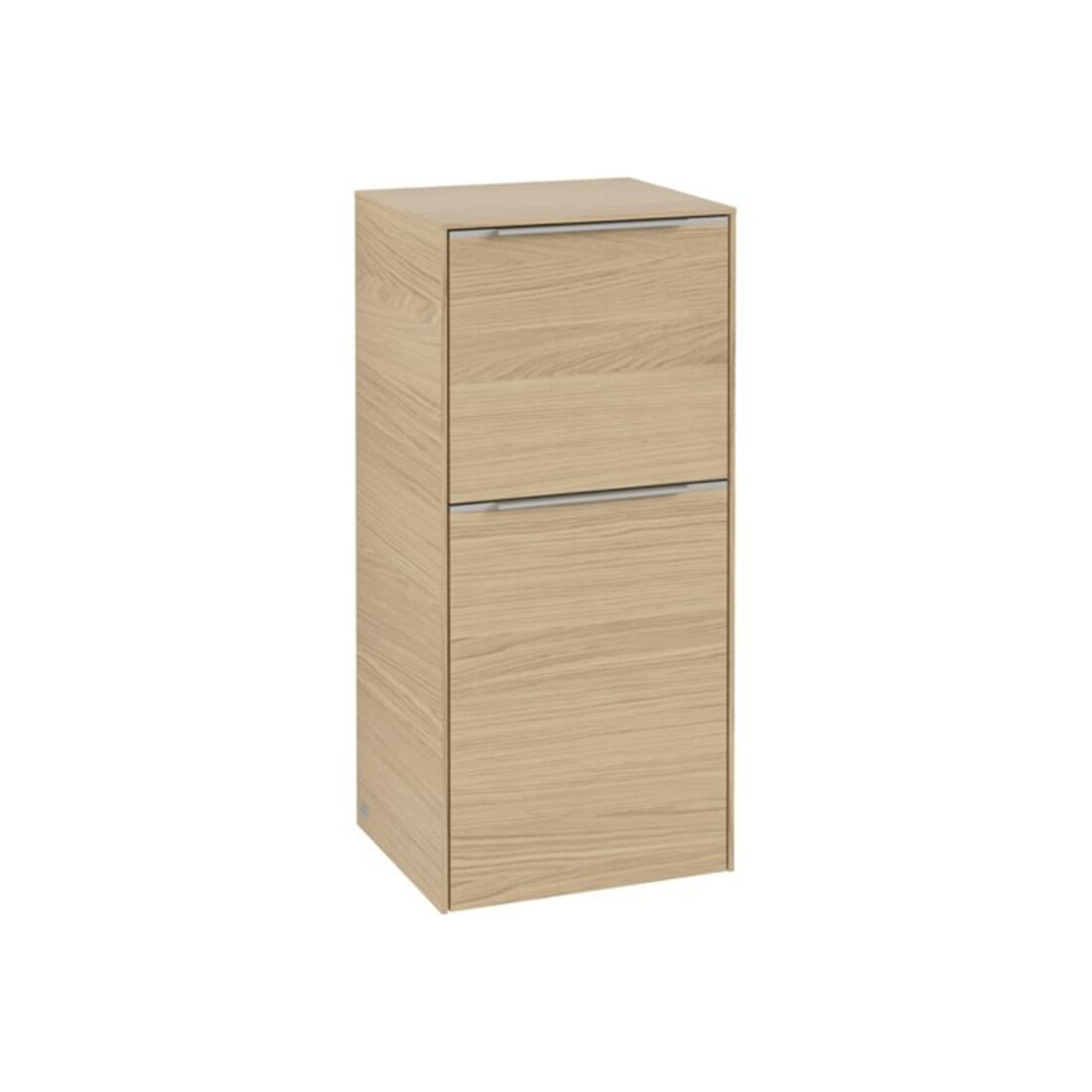 V&B Seitenschrank Subway 3.0 40x86x36,2cm, Sch L/Gr Alu gl, Nord Oa