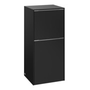 V&B Seitenschrank Subway 3.0 40x86x36,2cm, Sch L/Gr Alu gl, volc bla