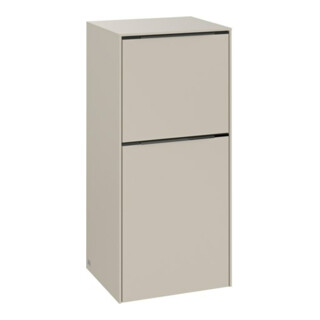 V&B Seitenschrank Subway 3.0 40x86x36,2cm, Sch L/Gr monochr, cashm Gr