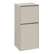 V&B Seitenschrank Subway 3.0 40x86x36,2cm, Sch L/Gr monochr, cashm Gr