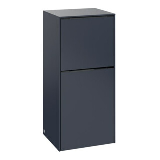V&B Seitenschrank Subway 3.0 40x86x36,2cm, Sch L/Gr monochr, Mar bl.