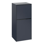 V&B Seitenschrank Subway 3.0 40x86x36,2cm, Sch L/Gr monochr, Mar bl.