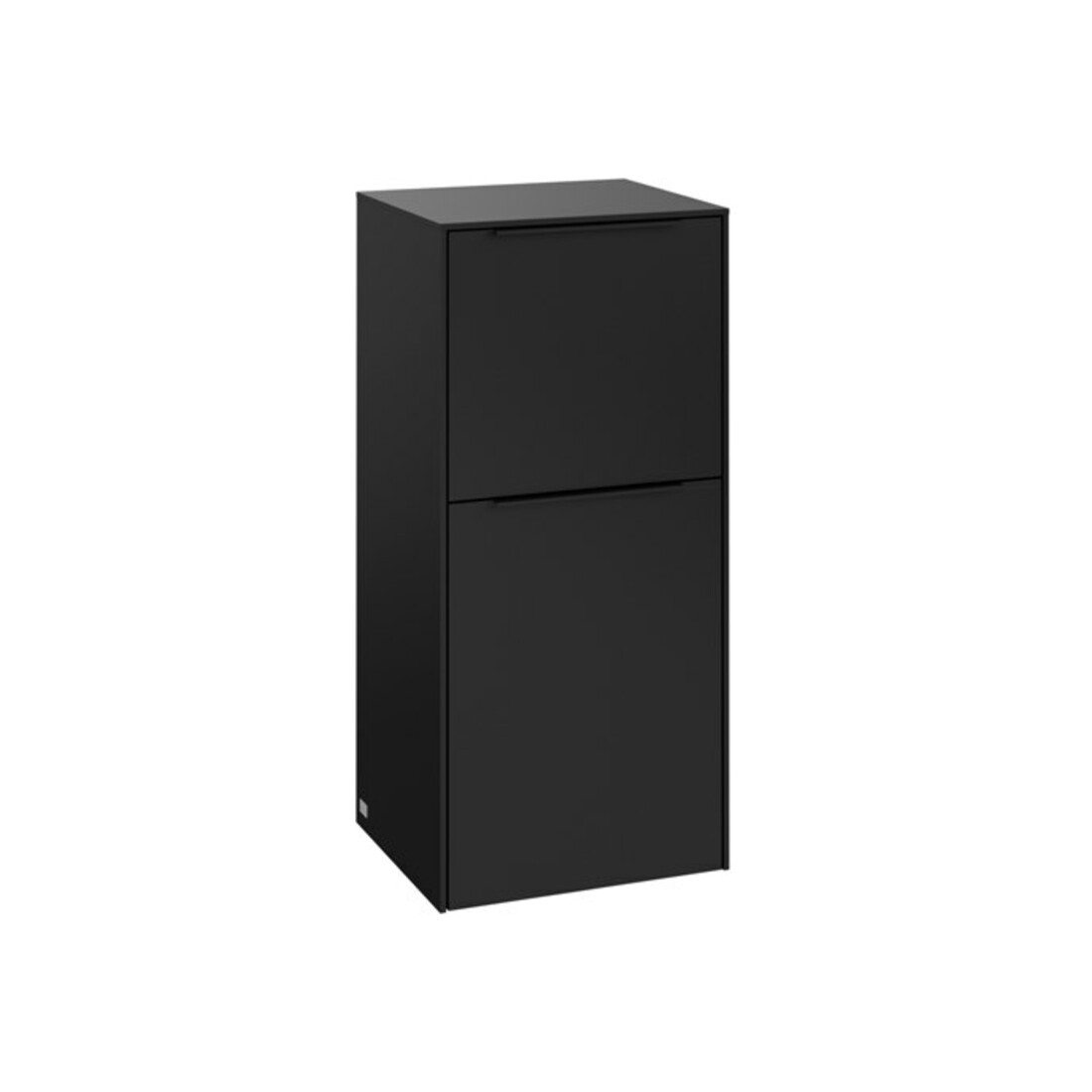 V&B Seitenschrank Subway 3.0 40x86x36,2cm, Sch L/Gr vo bla, volc bla