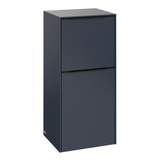 V&B Seitenschrank Subway 3.0 40x86x36,2cm, Sch L/Gr volc bla, Mar bl.