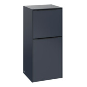 V&B Seitenschrank Subway 3.0 40x86x36,2cm, Sch L/Gr volc bla, Mar bl.