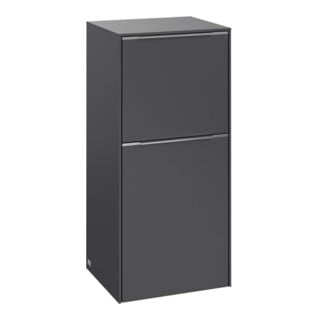 V&B Seitenschrank Subway 3.0 40x86x36,2cm, Sch L/Griff Alu gl, graph.
