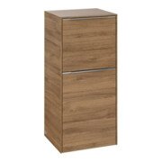 V&B Seitenschrank Subway 3.0 40x86x36,2cm, Sch L/Griff Alu gl, Kan Oa