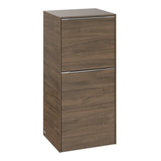 V&B Seitenschrank Subway 3.0 40x86x36,2cm, Sch R/Gr Alu gl, Ariz. Oa
