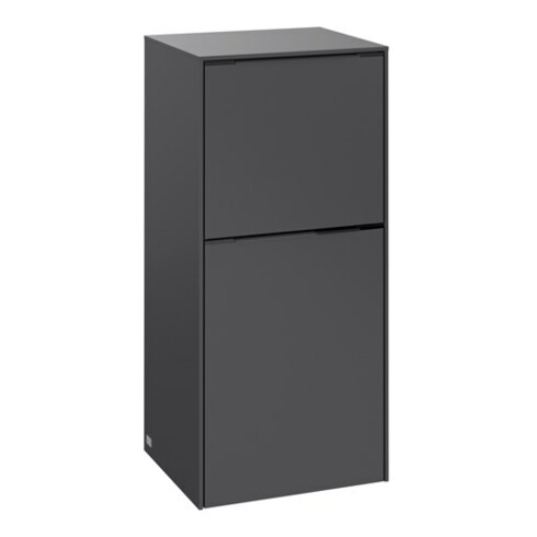 V&B Seitenschrank Subway 3.0 40x86x36,2cm, Sch R/Gr monochr, graph.